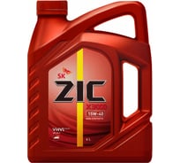 Моторное масло ZIC X3000 15W-40, 6 л 172601