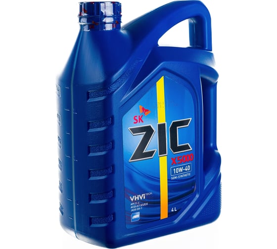 Моторное масло ZIC X5000 10W-40, 4 л 162658