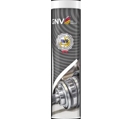 Литиево-кальциевая смазка GNV Grey Power NC Moly 2 (туб 24х0,370 кг) с дисульфидом молибдена GGMPNC31740201924EP370