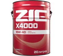 Масло моторное ZIC X4000 10W-40 полусинтетическое 20 л 192767