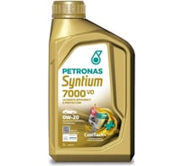 Моторное масло PETRONAS SYNTIUM 7000 VO синт. 0W20, 20л, API SP ILSAC GF-6A ACEA C6 , шт 70721RY1EU