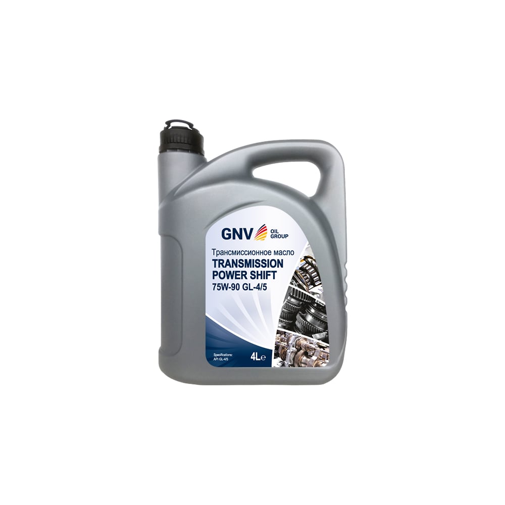 Трансмиссионное масло GNV Transmission Power Shift 75W-90, GL-4/5 4 л ...