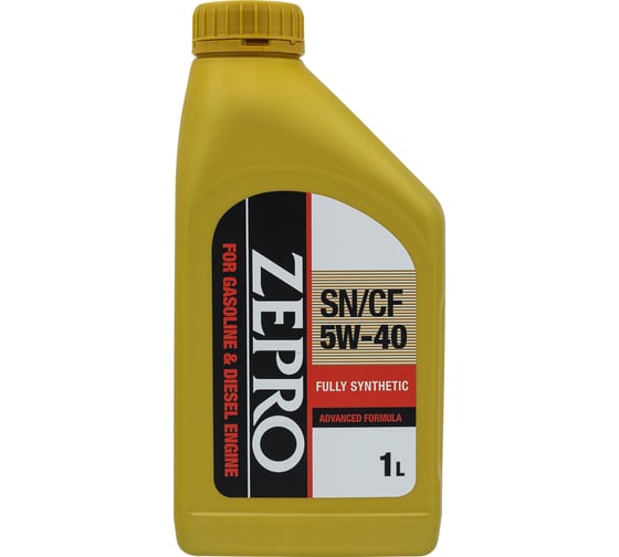 Масло моторное ZEPRO 5W-40  F-S SN/CF (1л х 12) 30011333-001