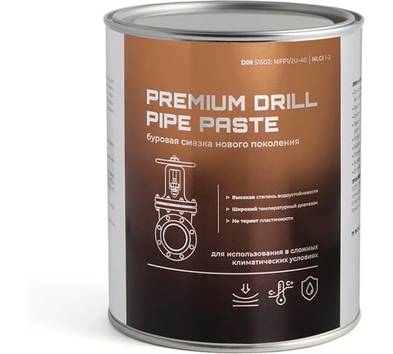 Смазка ROX PREMIUM DRILL PIPE PASTE, банка 1 кг R834