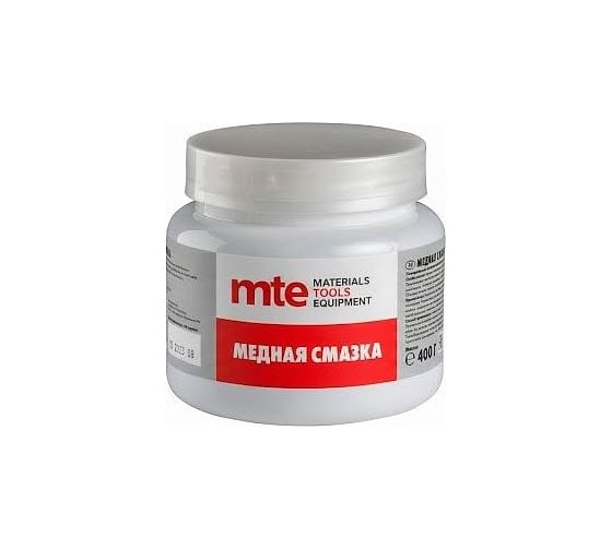 Смазка медная mte 400г, ЧЗ 2893800400