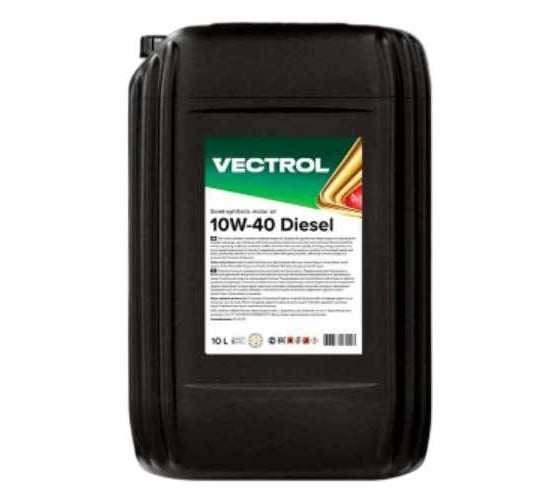 Полусинтетическое моторное масло VECTROL 10W-40 Diesel CI-4 10 л, ve3145