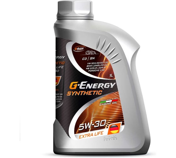 Масло G-ENERGY Synthetic Extra Life 5W-30 1л 253140430