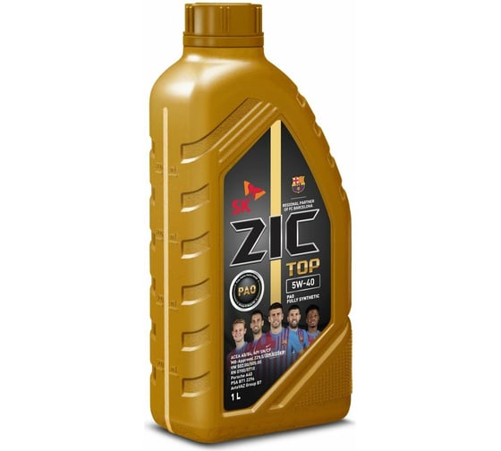 Моторное масло ZIC TOP 5W-40, 1 л 132682