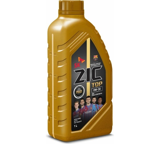 Моторное масло ZIC TOP 0W-30, 1 л 132680