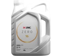 Моторное масло ZIC ZERO 0W-16, 4 л 162034