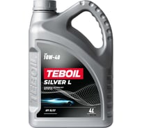 Масло SILVER L 10W40 4 л TEBOIL 2273199