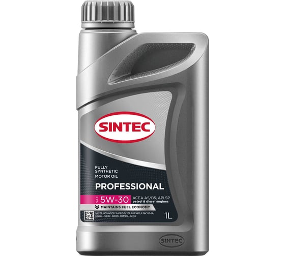 Масло Sintec Professional 5W-30 A5/B5 SP 1л 600173