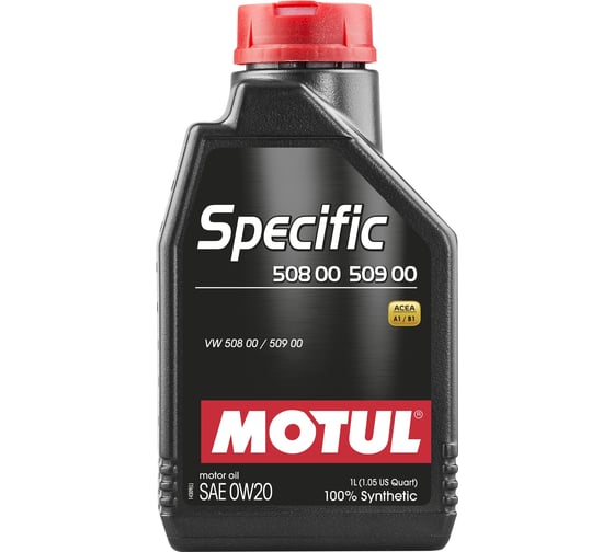 Масло моторное MOTUL SPECIFIC 508 00 509 00 0W20 1 л 114481