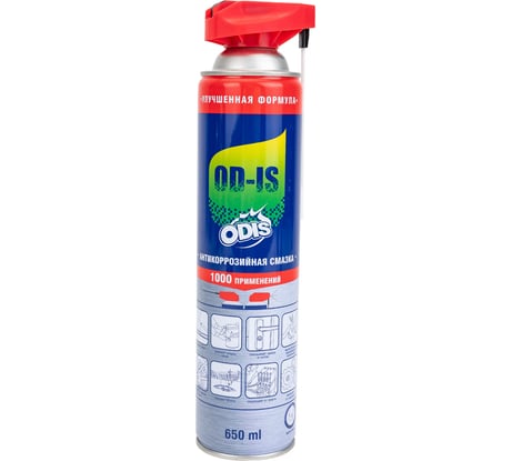 Антикоррозийная смазка-спрей ODIS De-Rust and Lubricating OD-IS 650 мл Ds4650