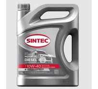 Масло моторное полусинтетическое Sintec Diesel 5000 SAE 10W-40 API CI-4/SL 6л 105538