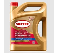 Sintec Масло моторное синтетическое Platinum 7000 SAE 5W-30 ACEA C2/C3 API SP 6л 106164