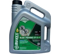 Масло трансмиссионное rulexx SAE 75W-90, API GL-5, 4 л RU7590-4