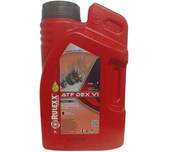 Масло трансмиссионное rulexx ATF DEX VI, 1 л RUATF DEX VI-1