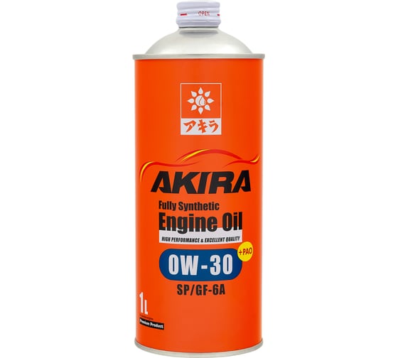 Моторное масло ENGINE OIL FS 0W30 SP/GF-6A AKIRA 1 л A00032233-001