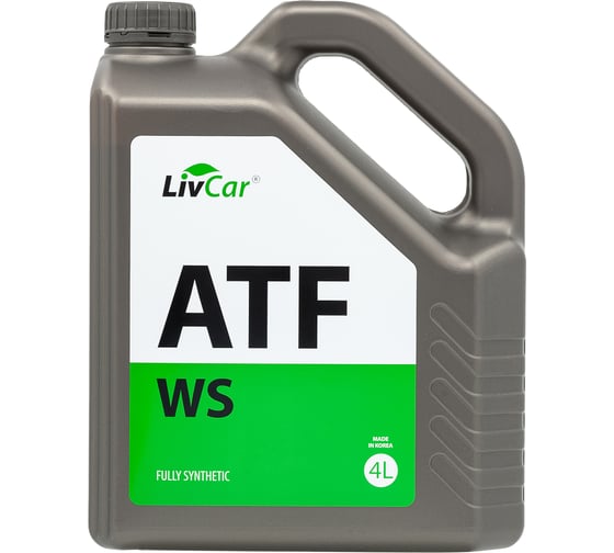 Трансмиссионная жидкость ATF WS LivCar 4 л LC0705AWS-004