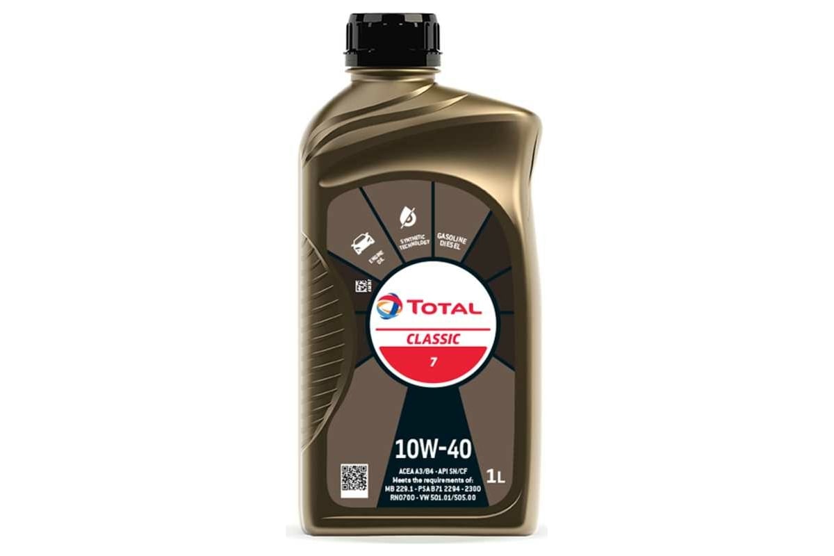 Масло для 4-х тактных двигателей TOTAL CLASSIC 7 10W40, 1л 213752 ...