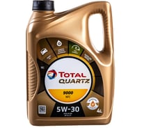 Масло для 4-х тактных двигателей TOTAL QUARTZ 9000 NFC 5W30, 4 л 213836