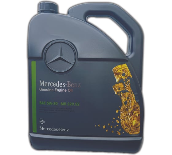Моторное масло MERCEDES-BENZ MB 229.52 5W-30 (5л) A000989671013FBDW