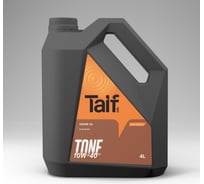 Моторное полусинтетическое масло Taif TAIF TONE, 10W-40, 4 л 211094