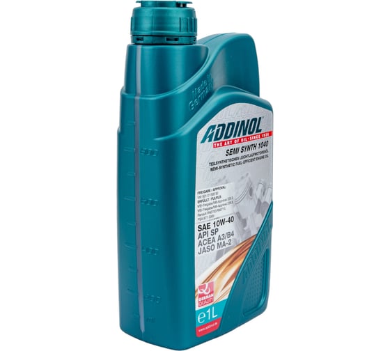 Моторное масло Addinol Semi Synth 1040 полусинтетическое, 10W-40, 1л 72098407