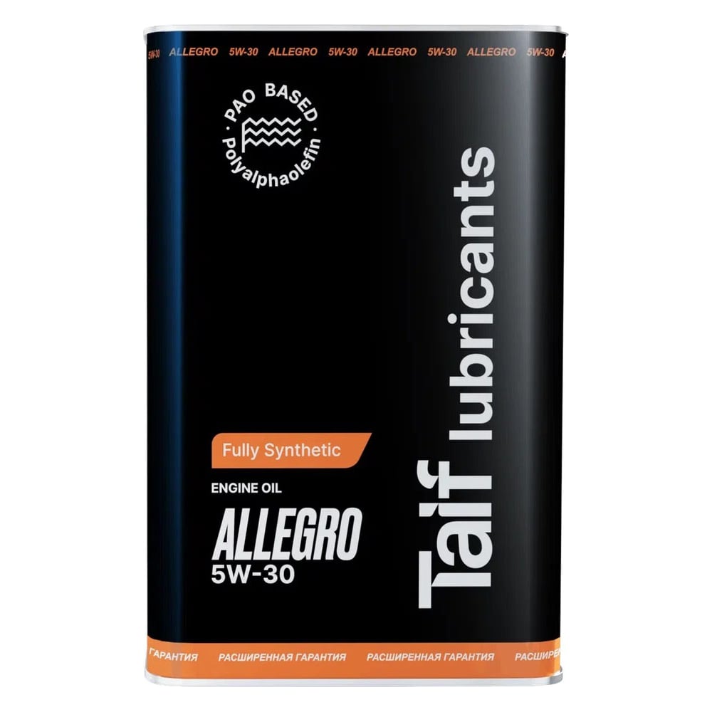 Моторное синтетическое масло TAIF ALLEGRO, 5W-30, 1 л 211009 - выгодная ...
