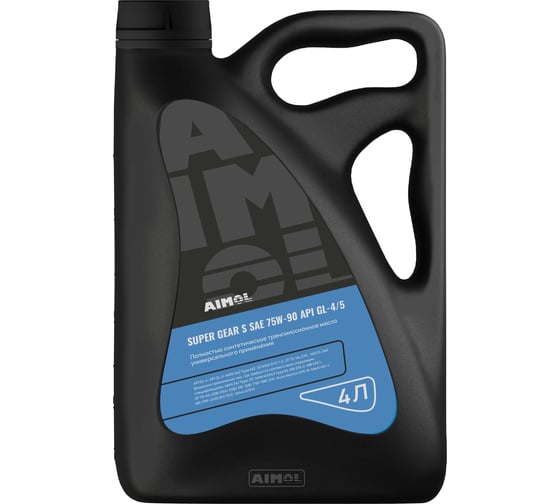 Трансмиссионное масло AIMOL Super Gear S SAE 75W-90 API GL-4/5 4л RU 8721399012185