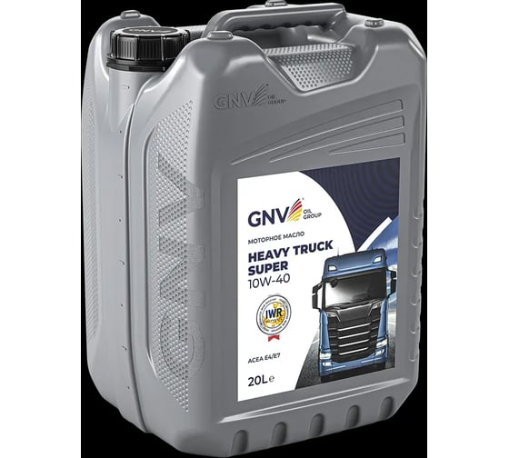 Масло моторное GNV Heavy Truck Super 10W-40, ACEA E4/E7, MB 228.5, 20 л GHT1011441011111040020