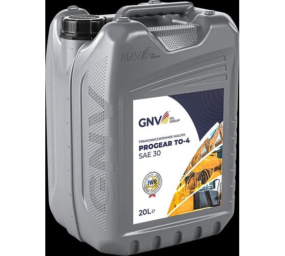 Масло трансмиссионное GNV Progear TO 4 SAE 30, 20 л GPT1012613014510030020