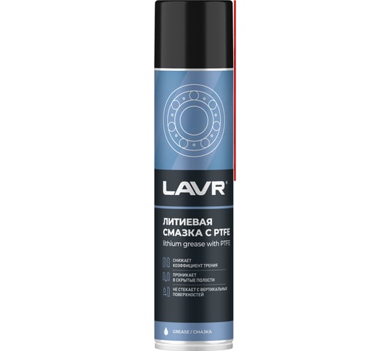 Смазка литиевая LAVR с PTFE Ln2616
