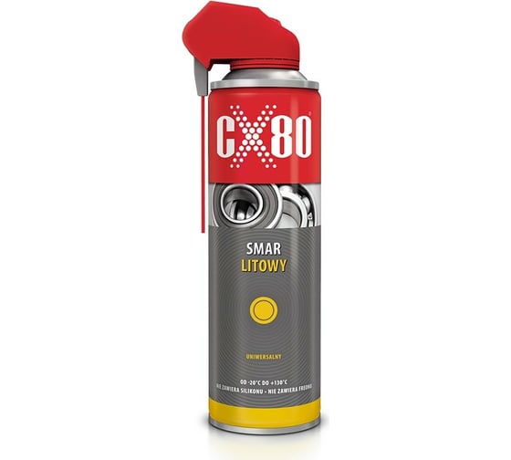 Многофункциональная литиевая смазка CX80 LITHIUM GREASE 500 мл DUO SPRAY 410 1