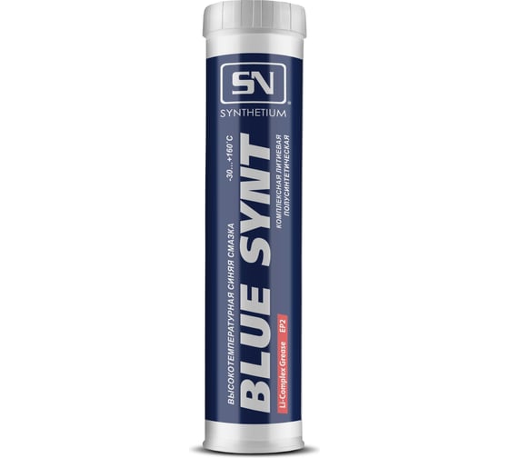 Смазка высокотемпературная синяя SN BLUE SYNT, туба-картридж 400 мл SN4365