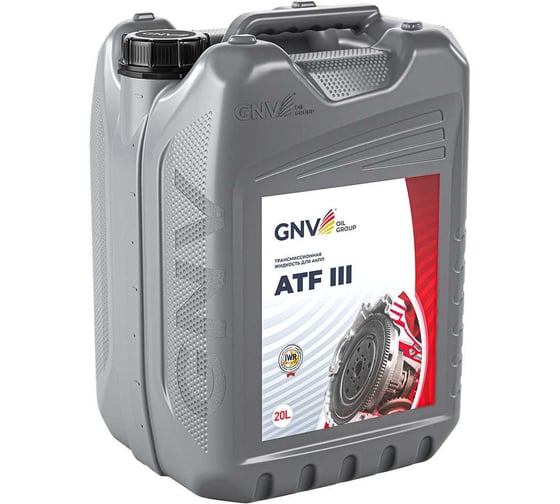Трансмиссионная жидкость GNV ATF III Synthetic DEXRON III H, 20 л GA31111012607011110020