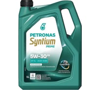 Моторное масло PETRONAS SYNTIUM PRIME FR 5W-30, синт., 5 л., API SP/CF, ACEA A5/B5, API SL, Ford WSS M2C 913-CA, RENAULT RN0700 71241M12EU