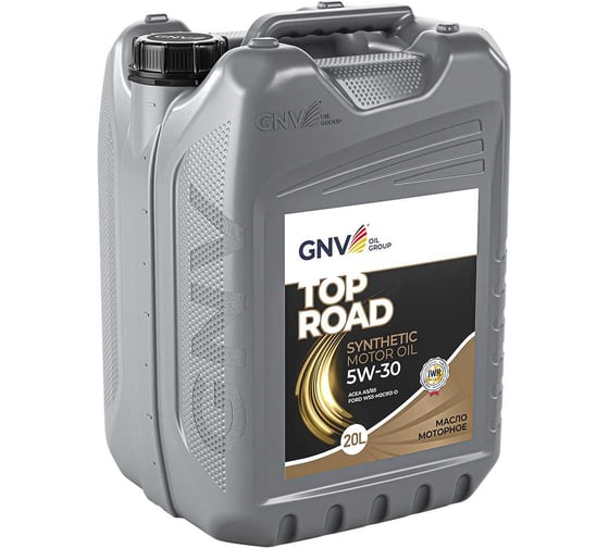 Масло моторное GNV Top Road 5W-30, канистра 20 л GTR1022702010010530020