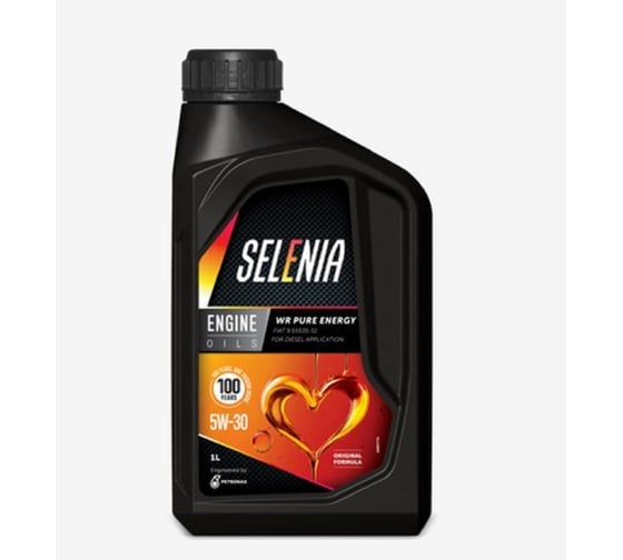 Моторное масло PETRONAS SELENIA WR PURE ENERGY синтетическое 5W-30, 1 л/20, ACEA C2, API SP 71185E18EU
