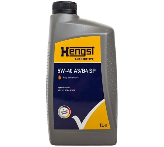 HENGST Hengst 5W40 ACEA A3/B4 API SP синт 1л (12шт/уп) 1624-800-000