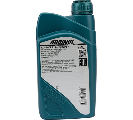 Моторное масло Addinol Premium 0530 FD синтетическое 5W-30 1л 72102807
