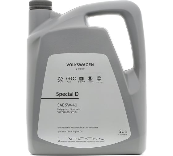 Масло моторное VOLKSWAGEN 5W40 5L Original Ol Special D GS55505M4