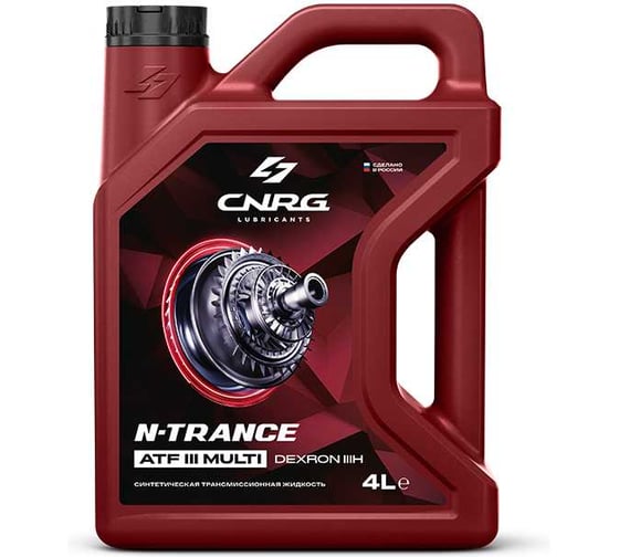 Масло трансмиссионное CNRG N-Trance АТF III Multi, 4 л CNRG-277-0004