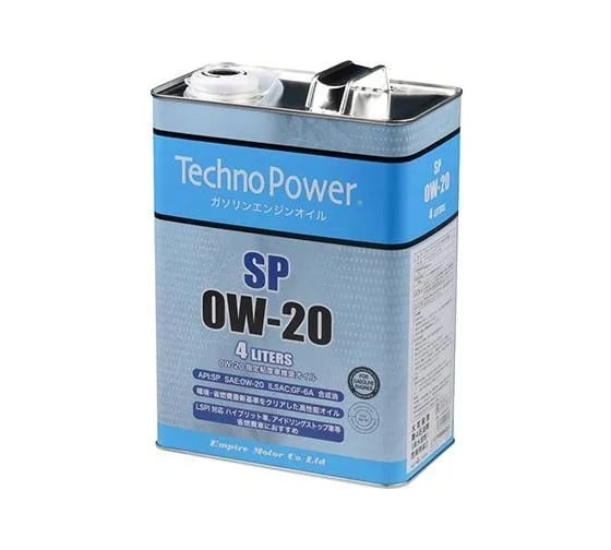 Моторное масло Techno Power 0W20 SP, 4л TP-SP0W20-4 1