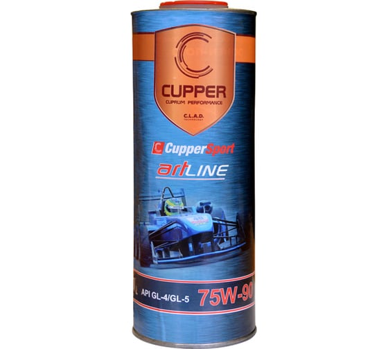Трансмиссионное масло CUPPER Artline 75W90, 1 л MTAL7590-1 1