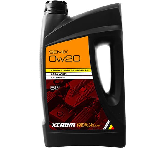 Масло моторное синтетическое XENUM SEMIX SAE 0W-20, 5 л 2324005
