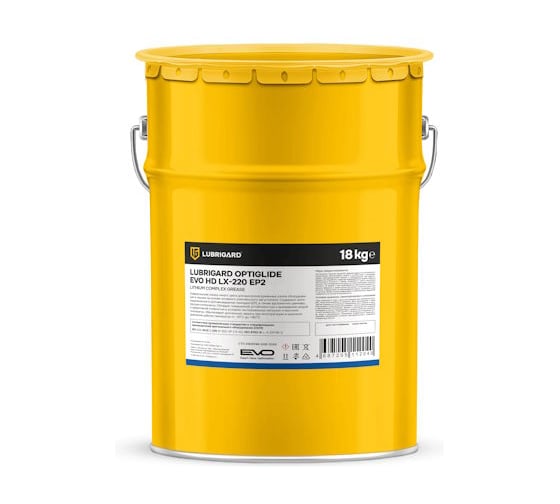 Пластичная смазка LUBRIGARD OPTIGLIDE EVO HD LX-220 EP2 (18 кг) LGEOGHDLX220EP2SRPK18