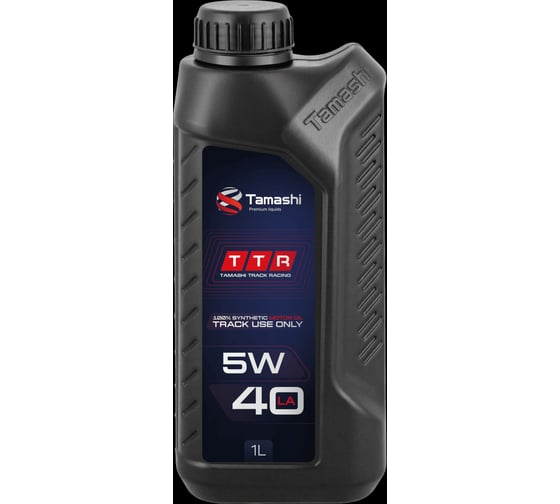 Масло автомобильное Tamashi Track Racing SAE 5W-40 LA 1л 5W40TTR11