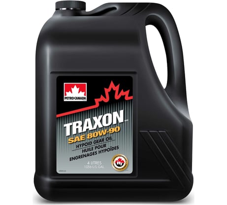 Трансмиссионное масло PETRO-CANADA TRAXON для МКПП, 80W-90, 4 л TR89C16